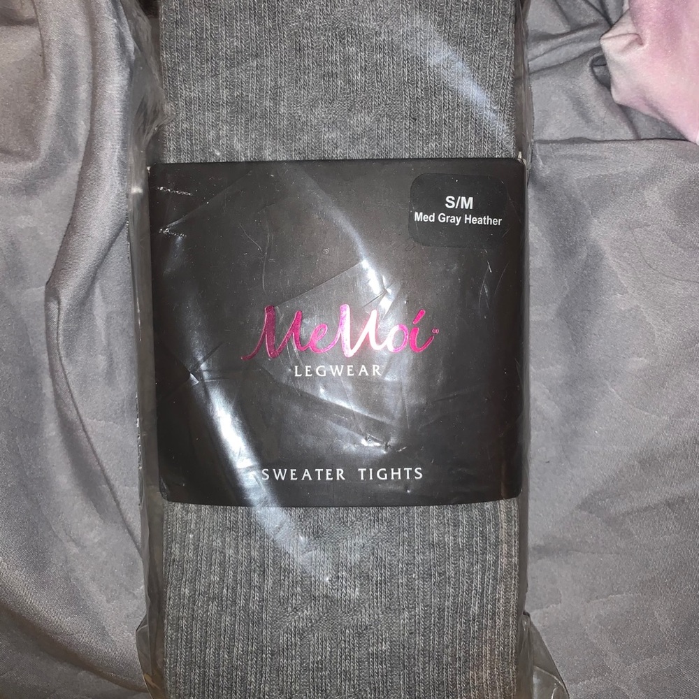 Gray Sweater Tights